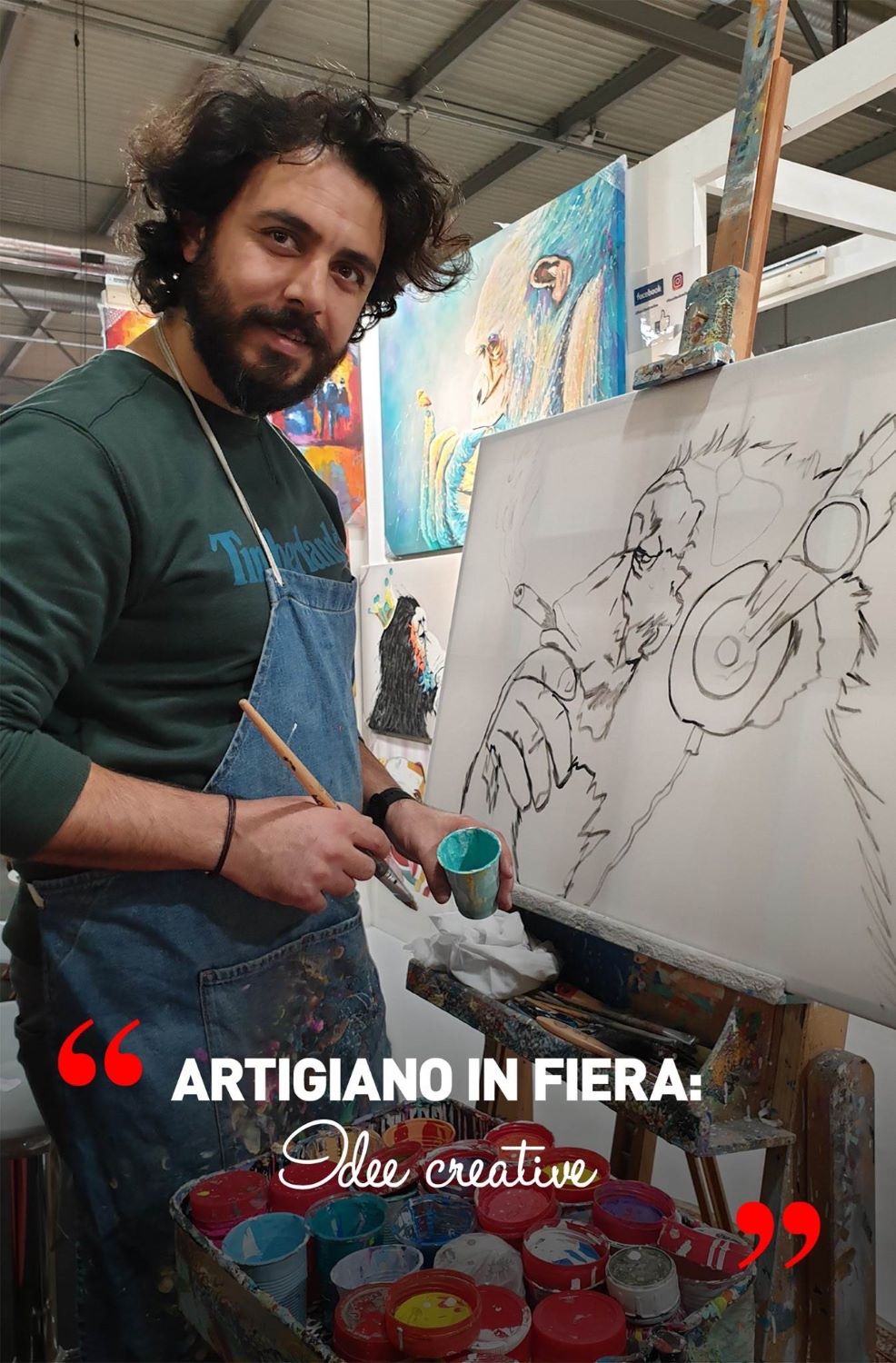 Hani Badawi Leo Artist Artigiano in Fiera 2021