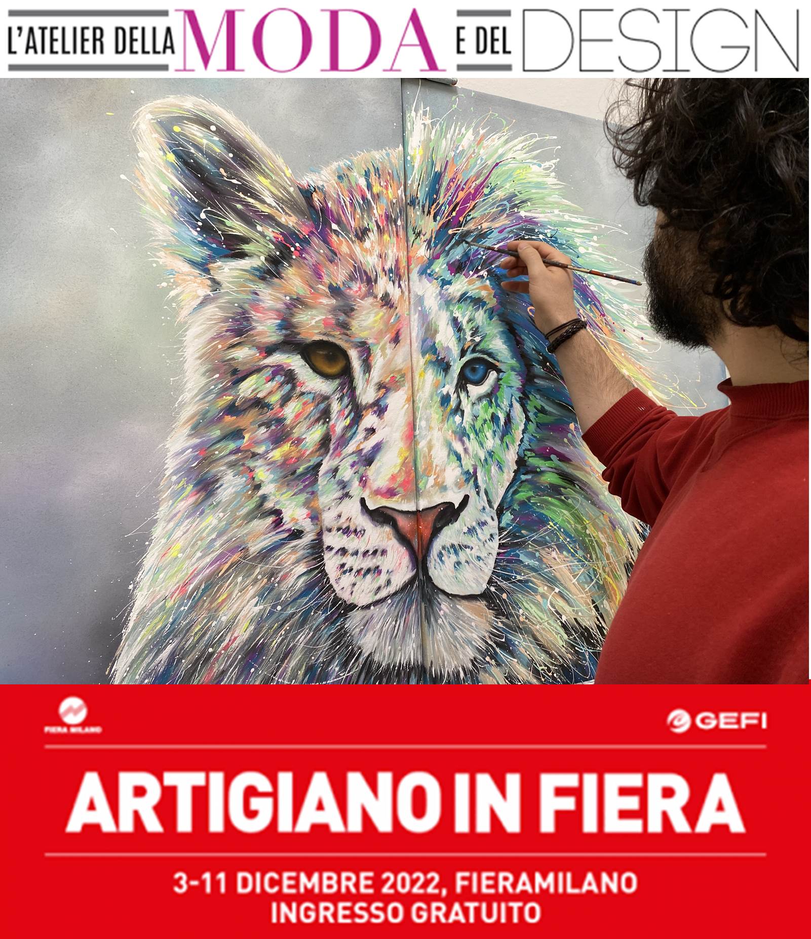 Artigiano in Fiera 2022 Hani Badawi Leo