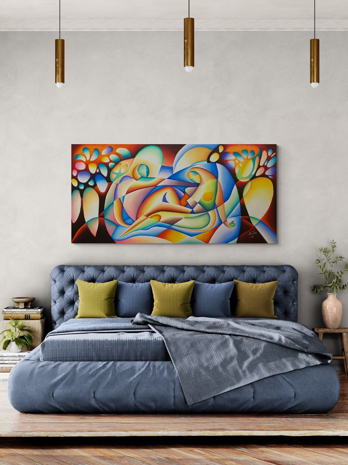 Figurative cubism
