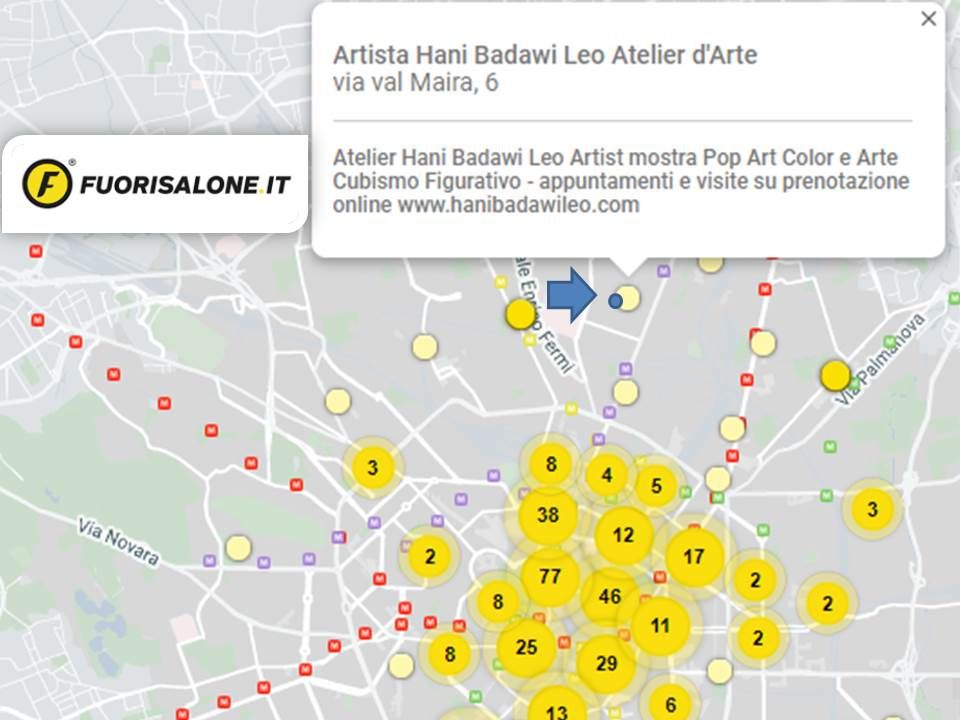 Fuori Salone Milano 2021. Atelier Hani Badawi Leo Artist tra i percorsi della Design Guide 2021