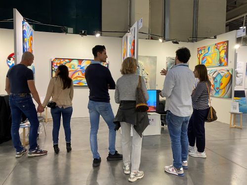 Art Parma Fair 2022 Hani Badawi partecipa con la sua mostra