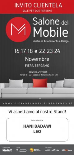 Salone del Mobile di Bergamo 2019