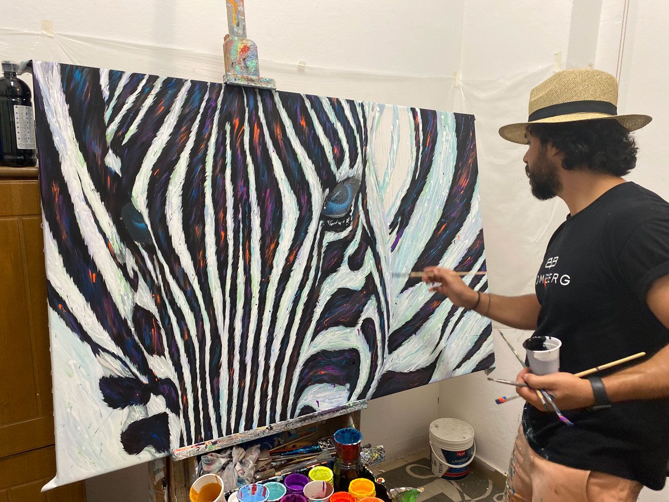 Wild Zebra Pop Color