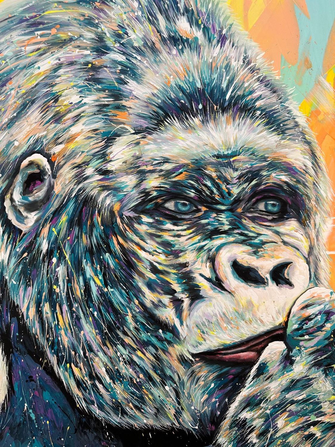 Gorilla e colibrì XXL