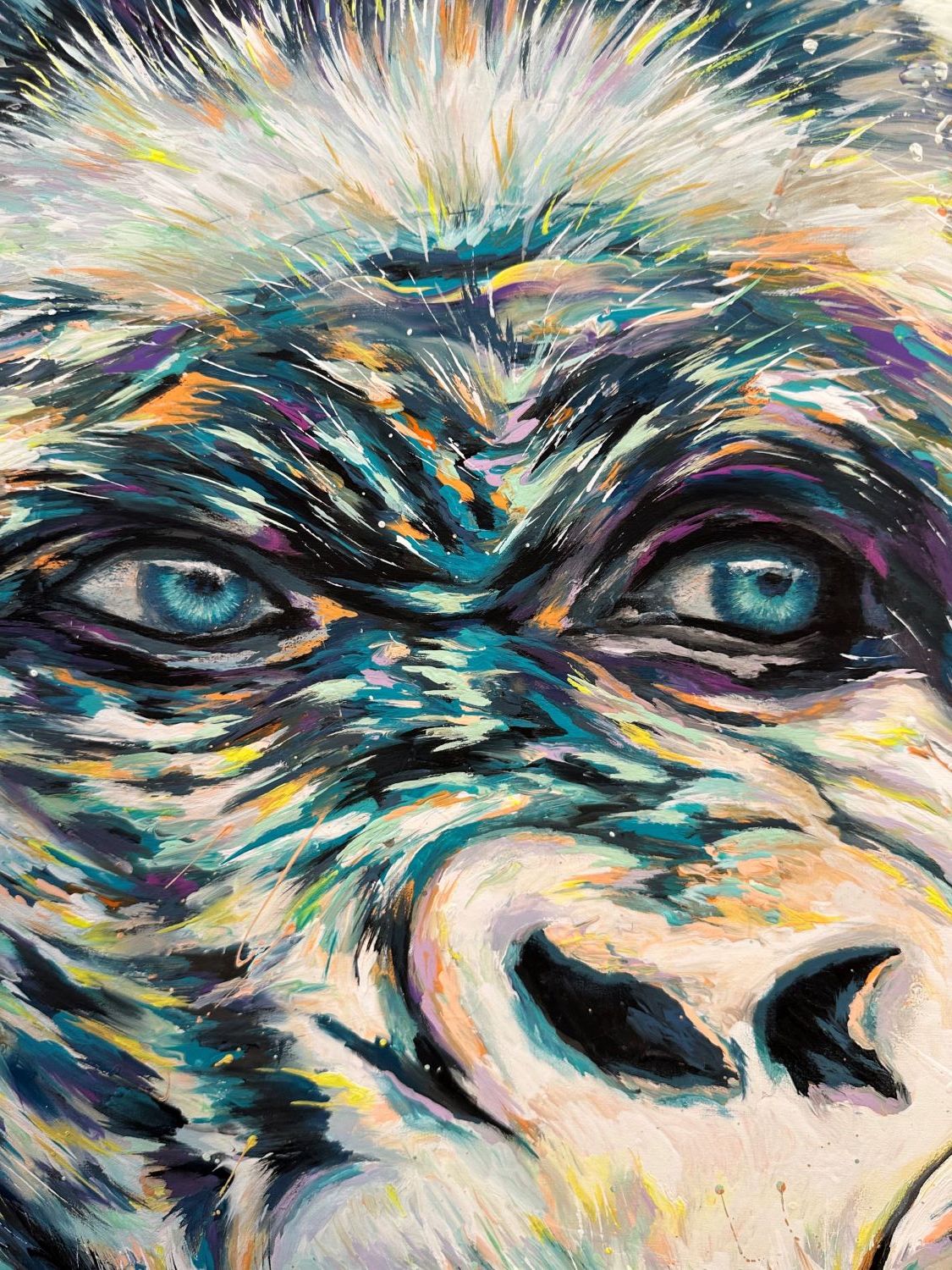 Gorilla e colibrì XXL