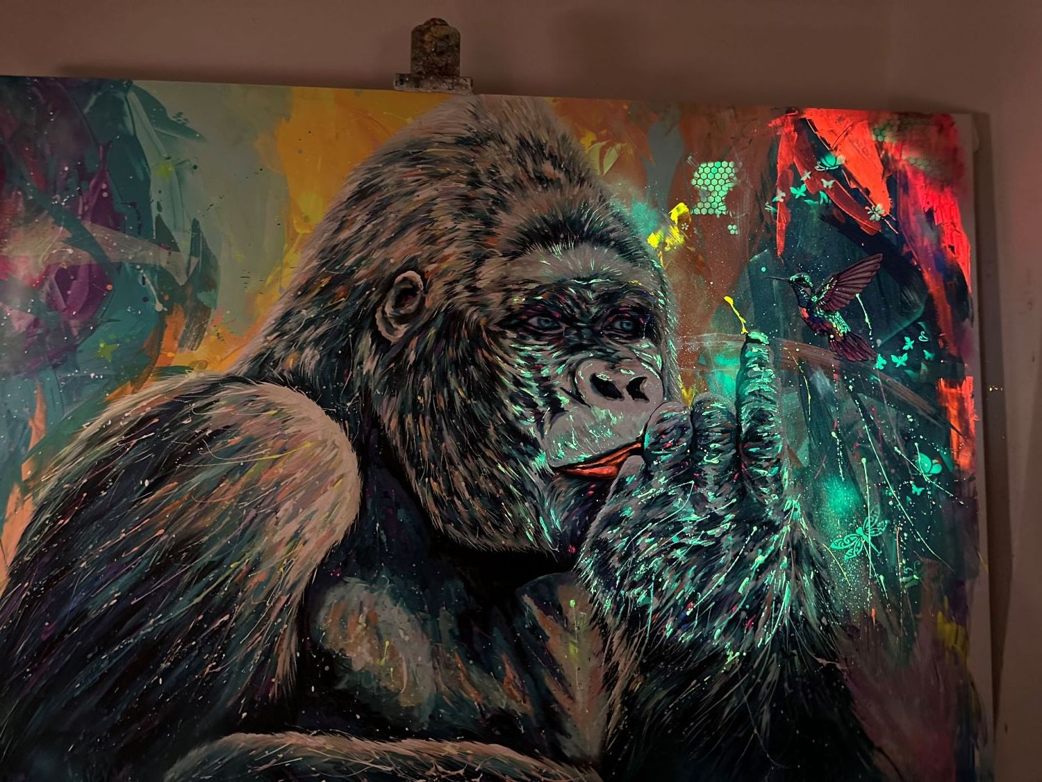 Gorilla e colibrì XXL