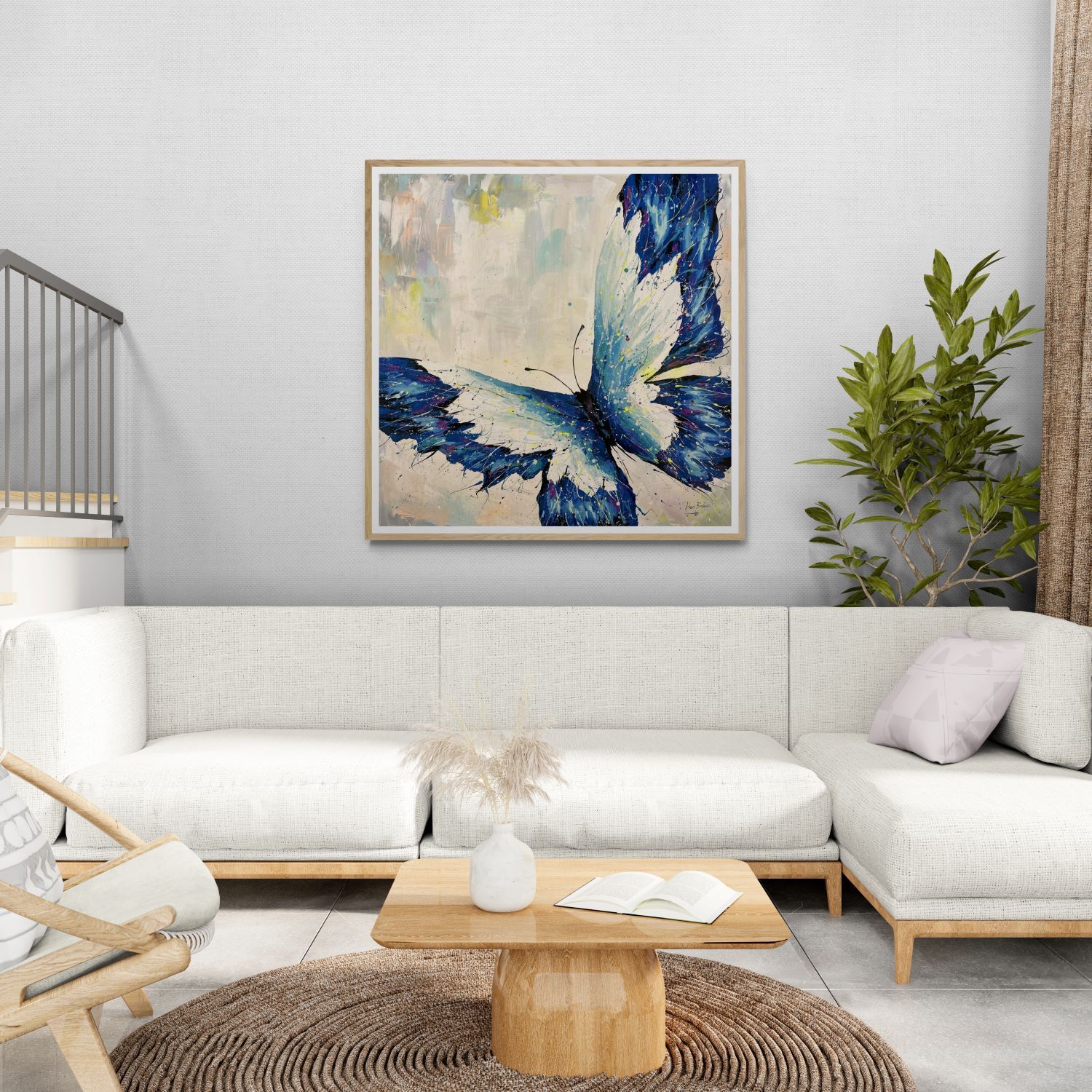Farfalla Pop Blu