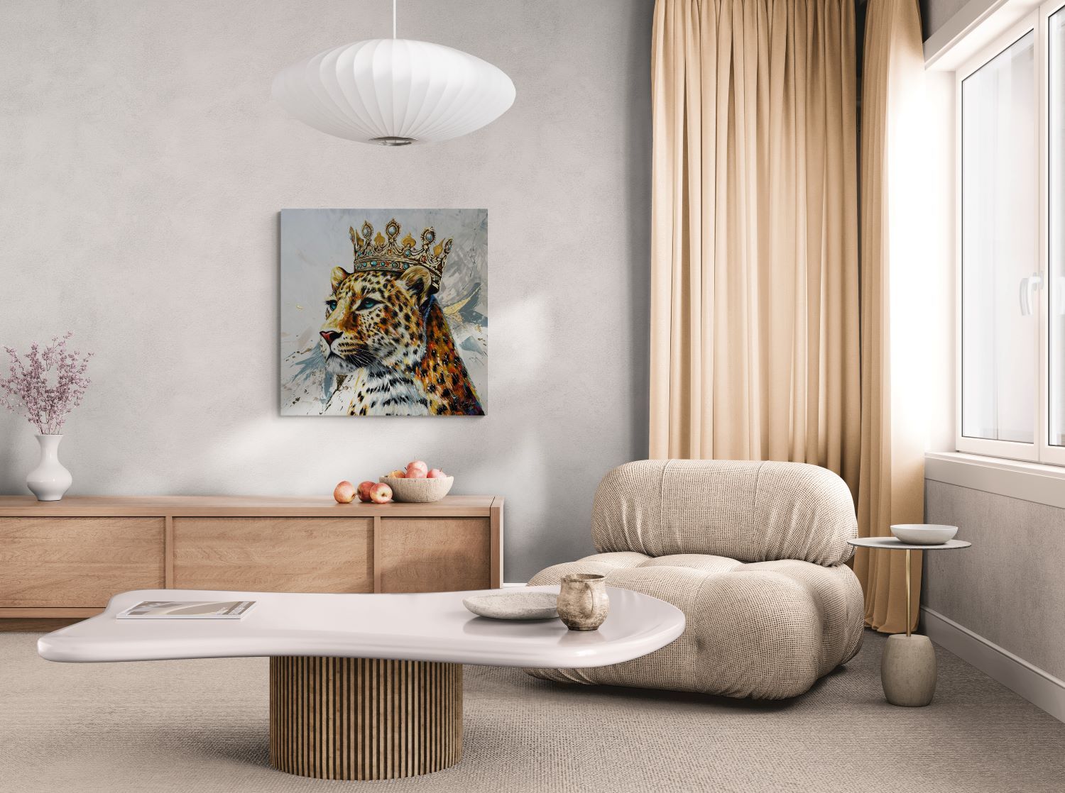 Leopardo Regina in Oro