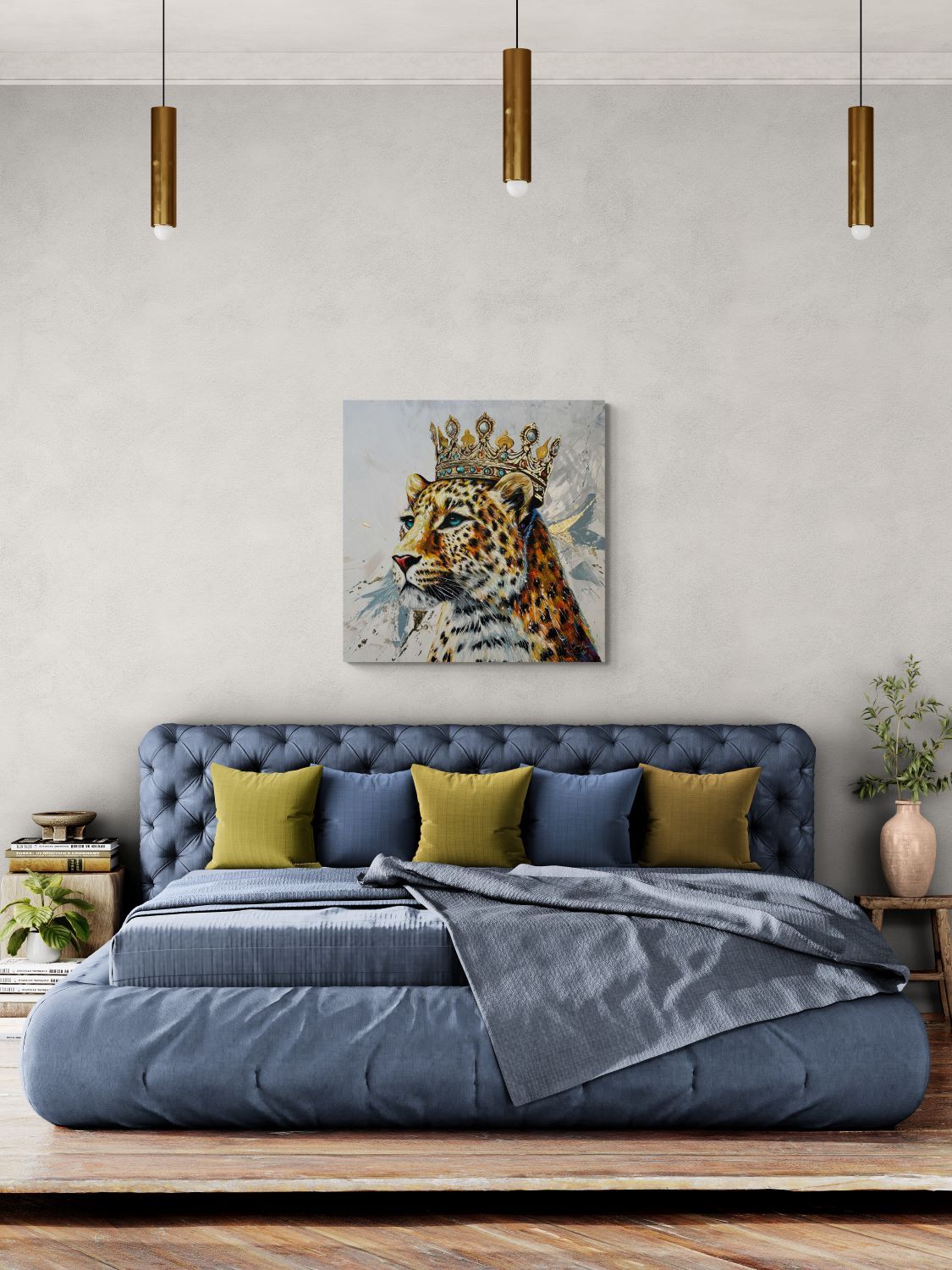 Leopardo Regina in Oro