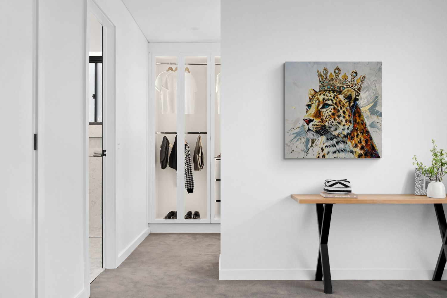 Leopardo Regina in Oro