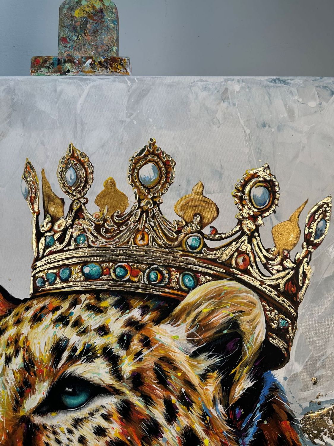 Leopardo Regina in Oro