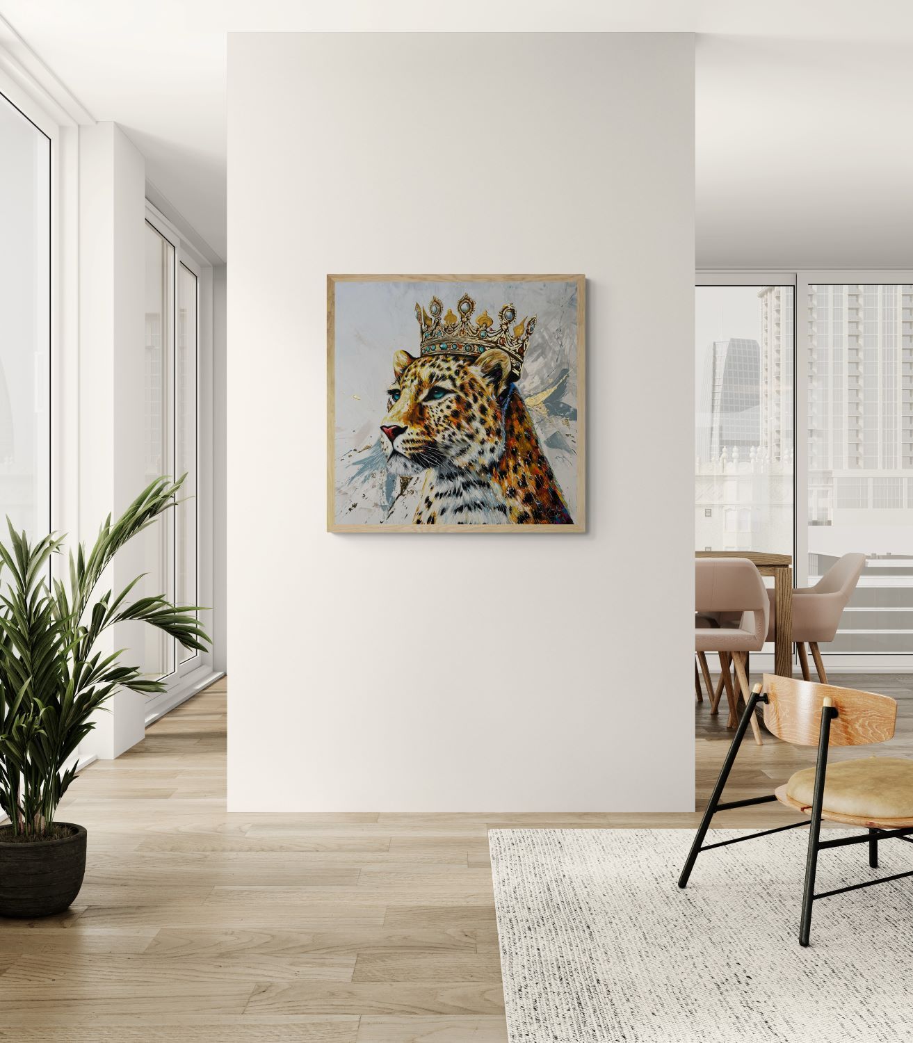 Leopardo Regina in Oro