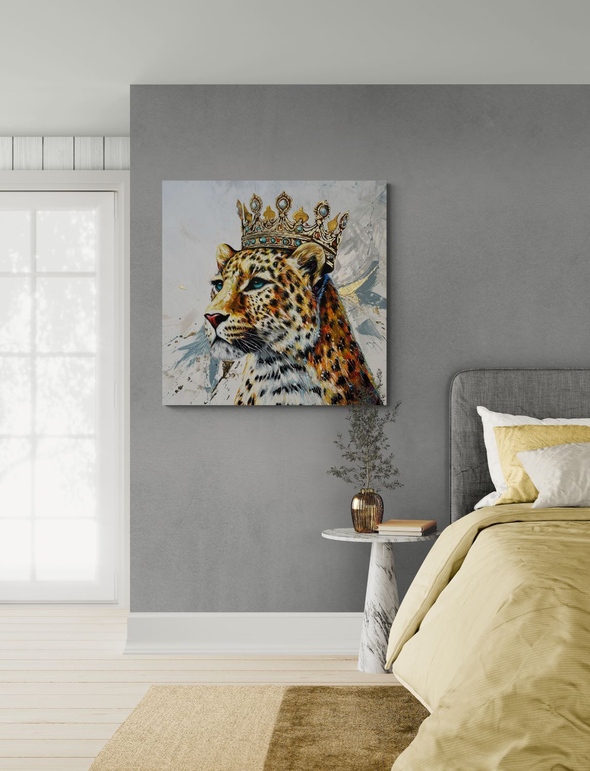 Leopardo Regina in Oro
