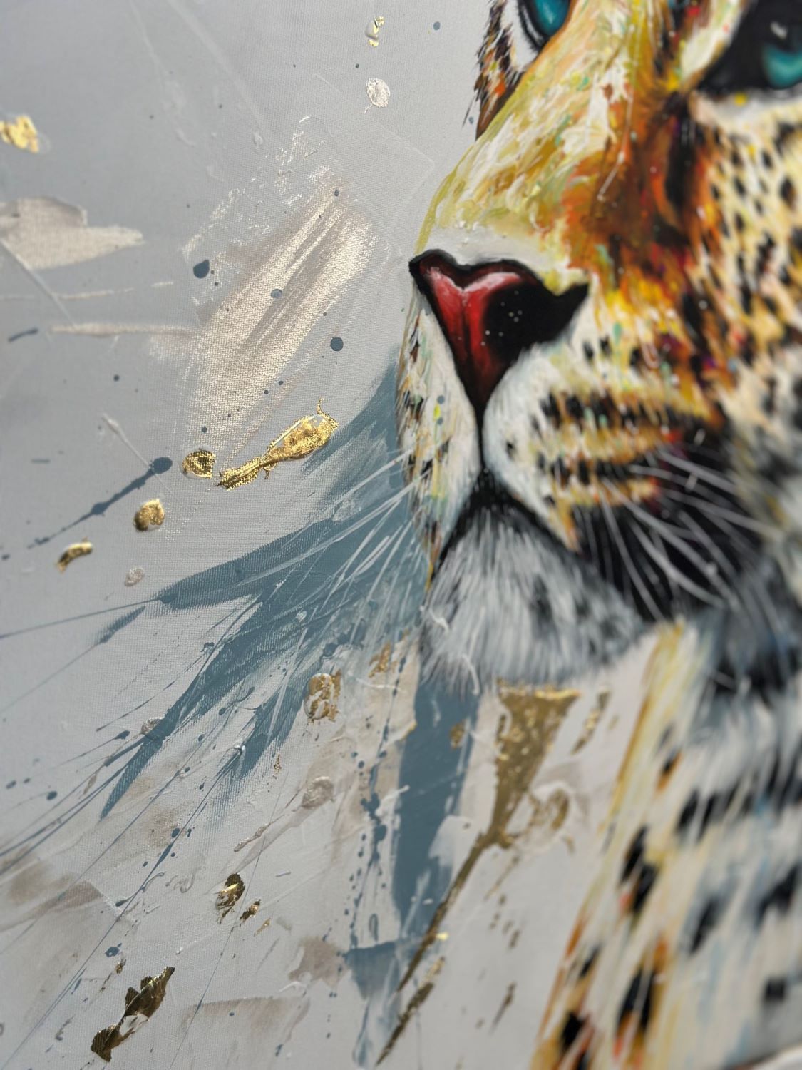 Leopardo Regina in Oro