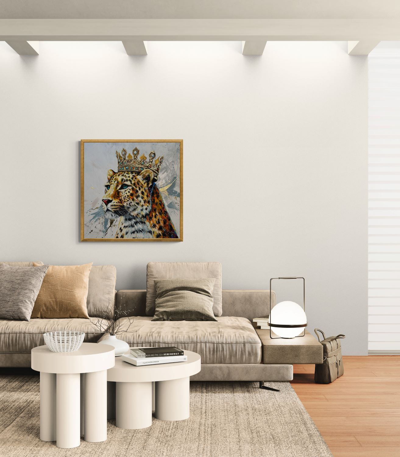 Leopardo Regina in Oro