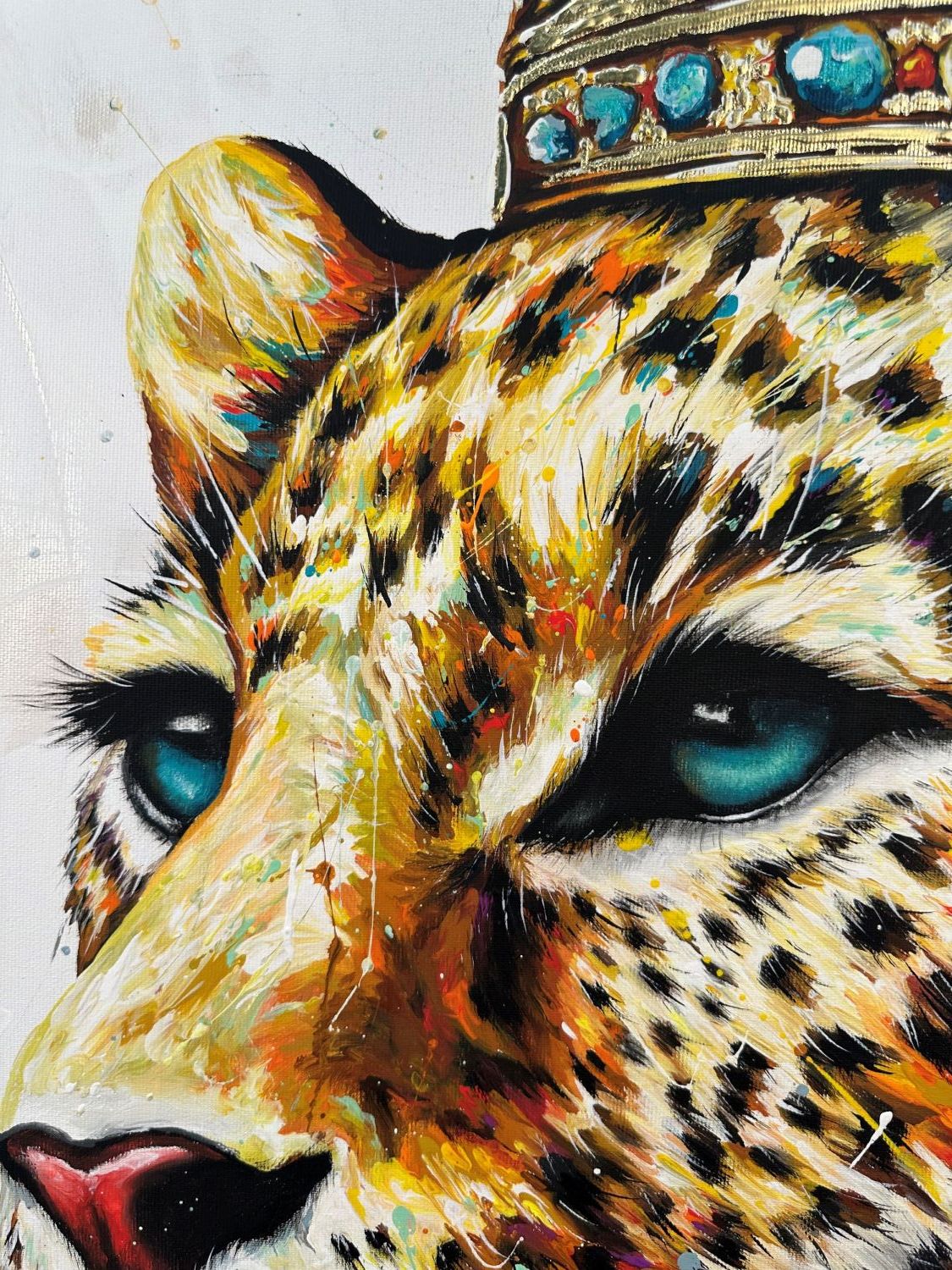 Leopardo Regina in Oro