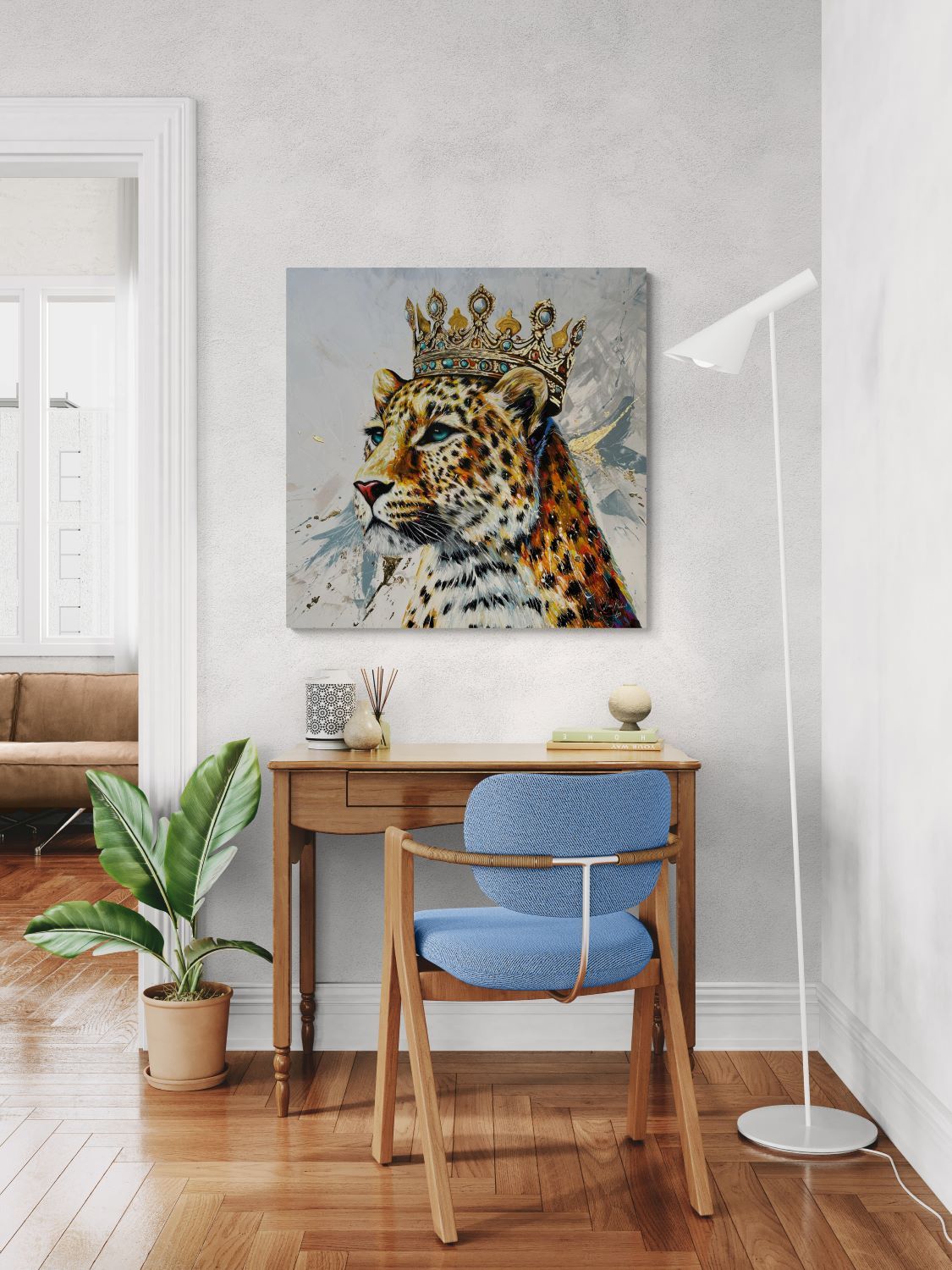 Leopardo Regina in Oro