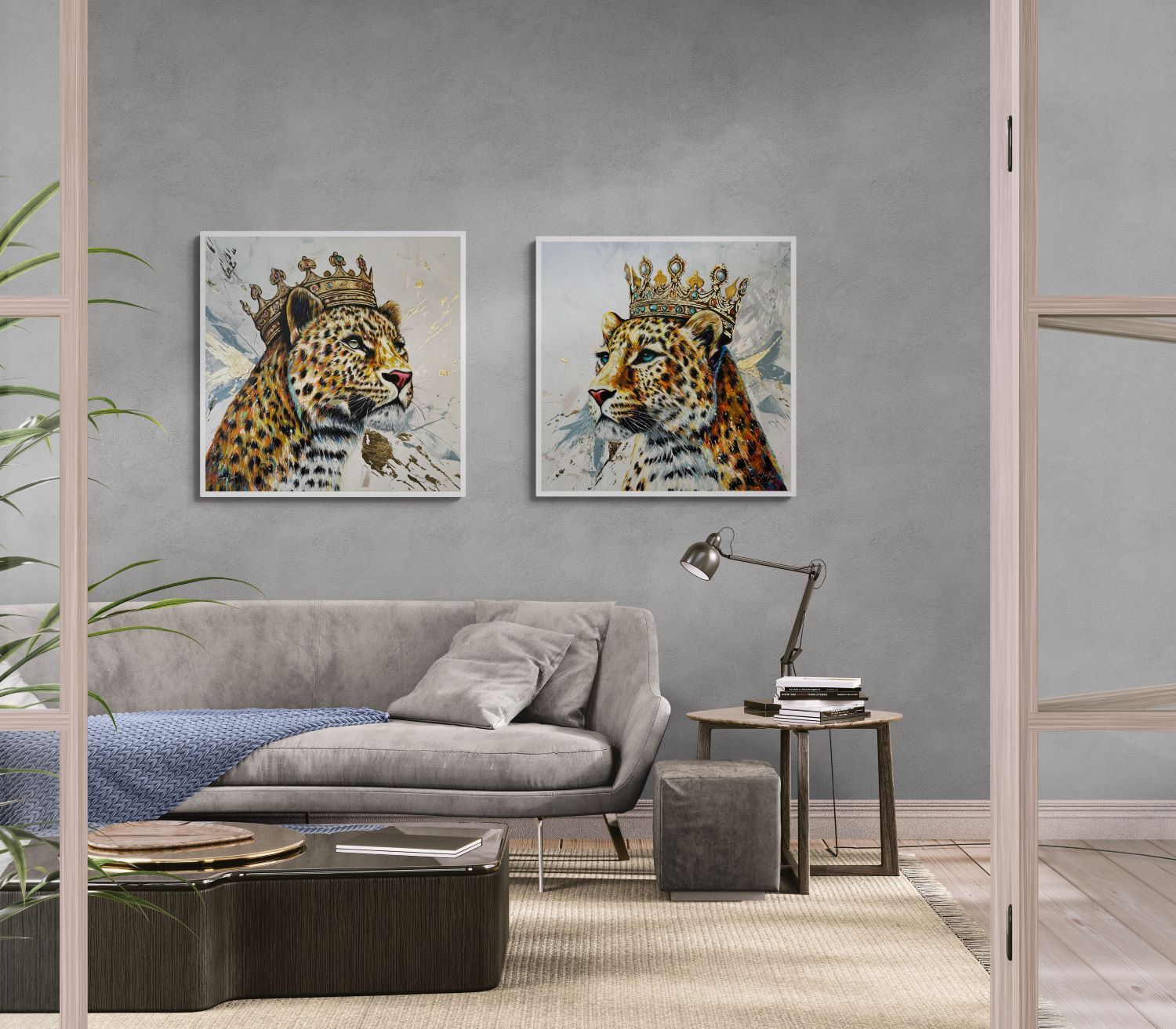 Leopardo Re in Oro