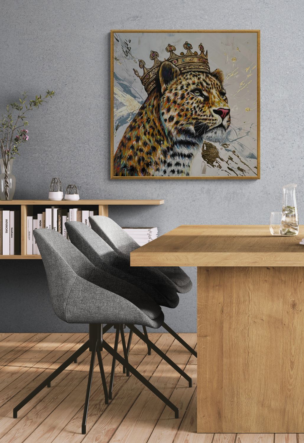 Leopardo Re in Oro