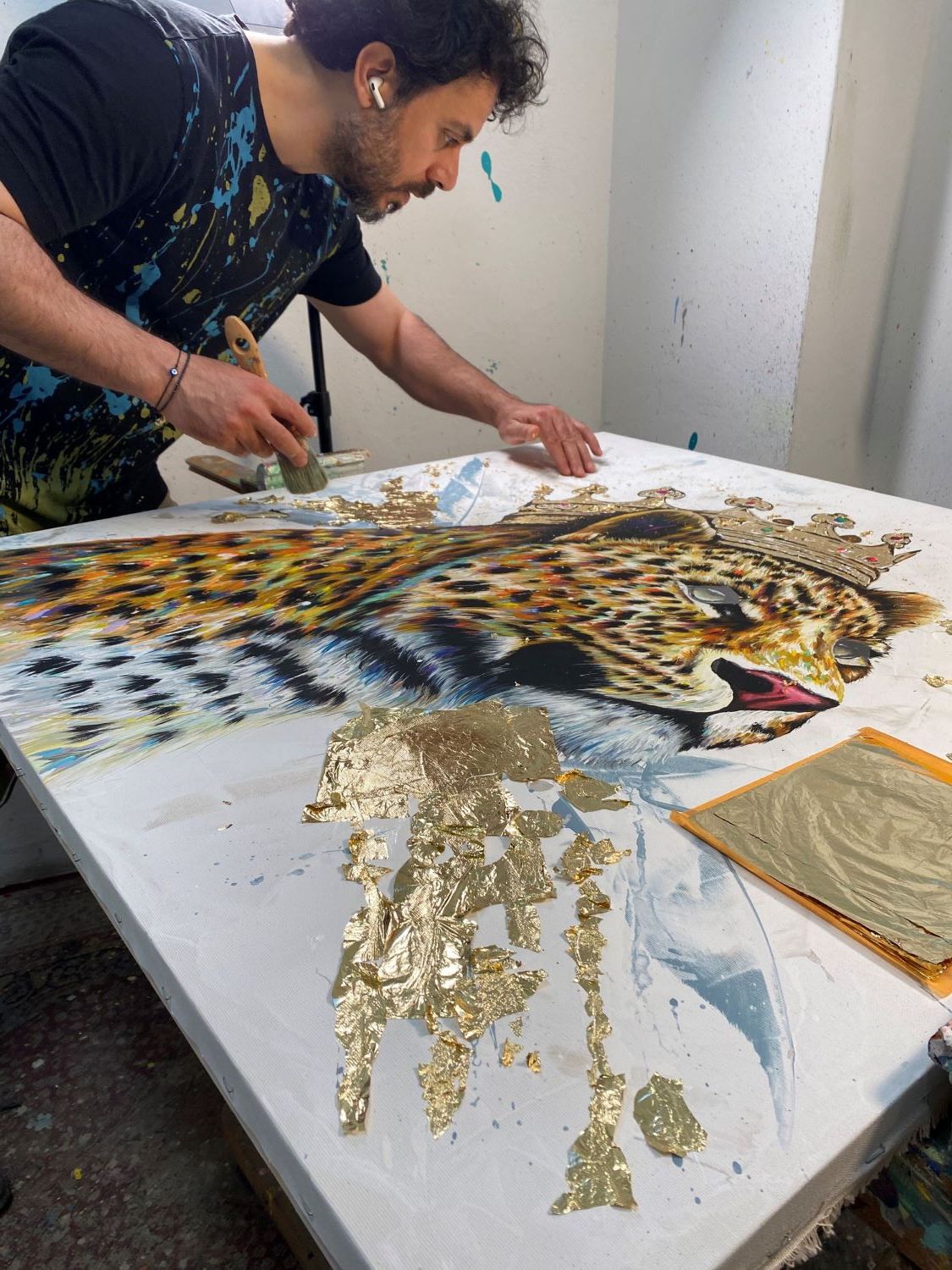 Leopardo Re in Oro