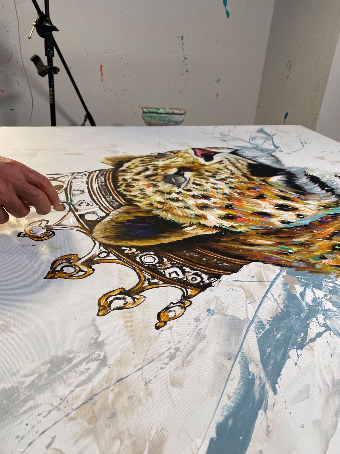 Leopardo Re in Oro