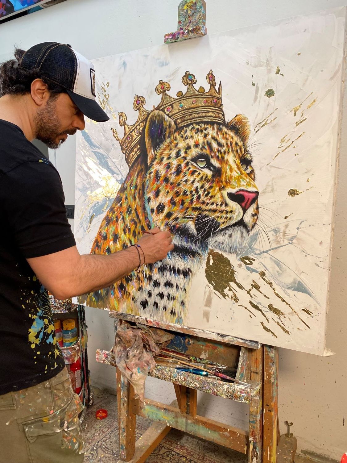 Leopardo Re in Oro
