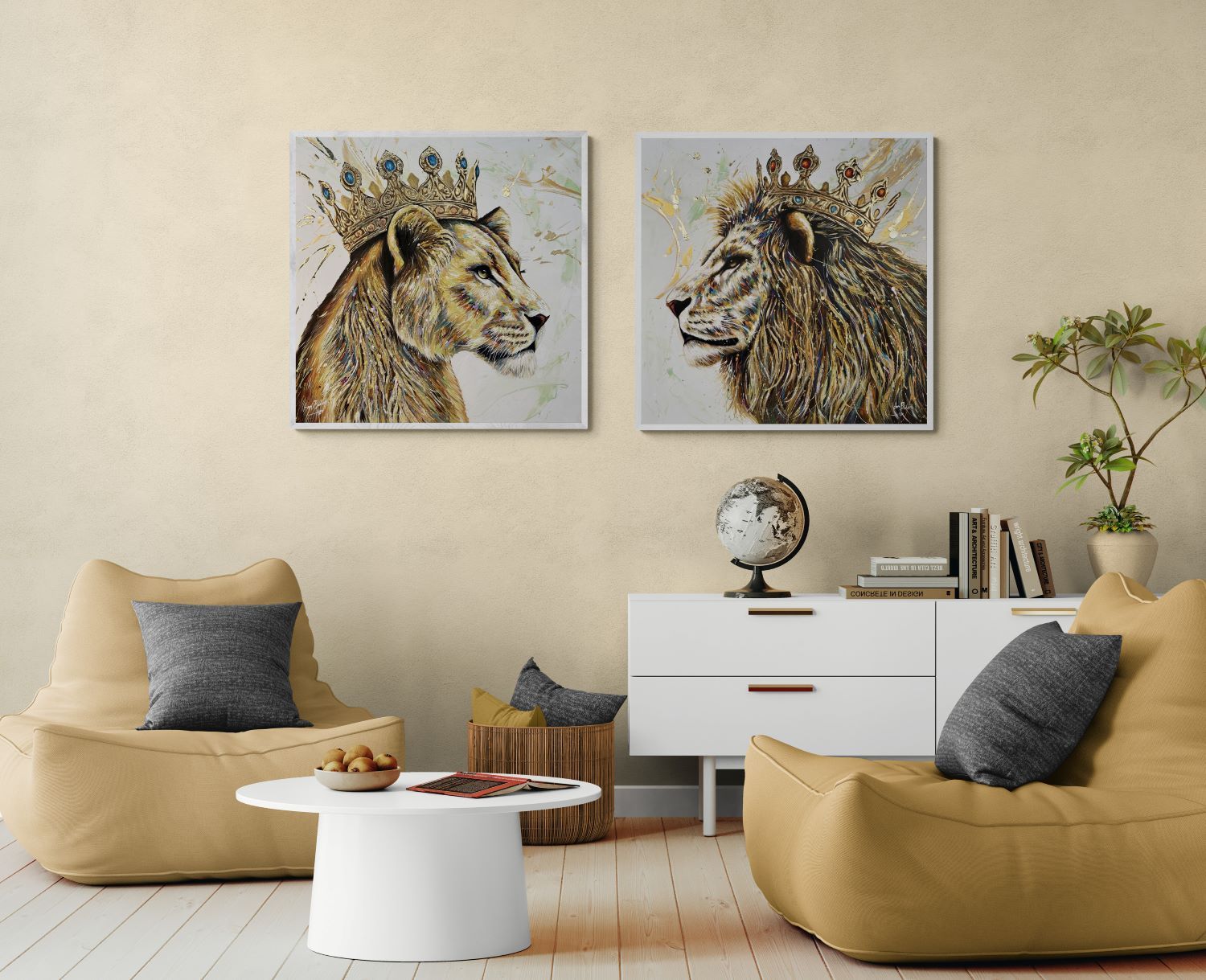 Queen Gold Lioness