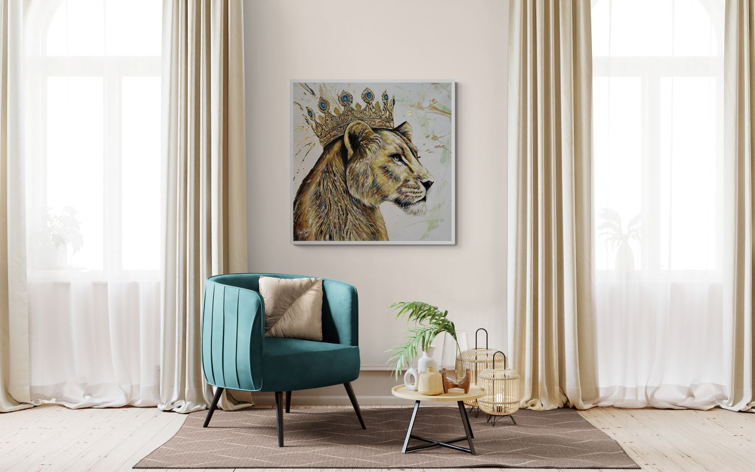 Queen Gold Lioness