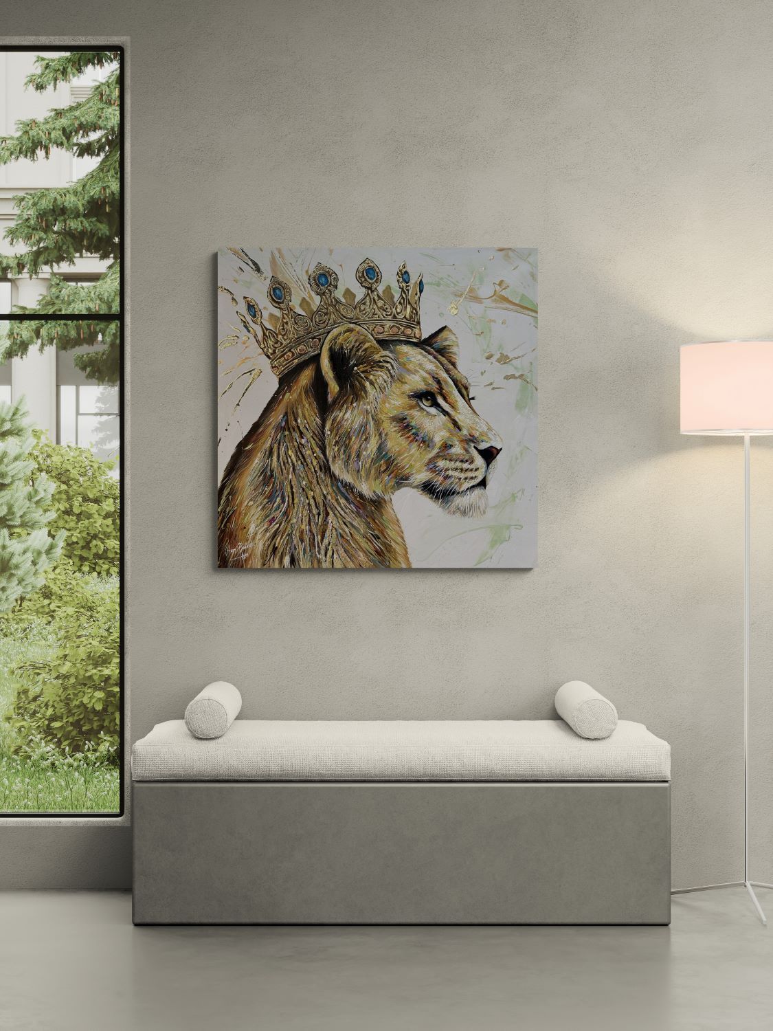 Queen Gold Lioness