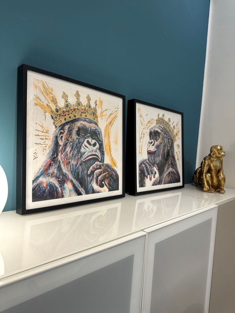 King Gorilla Gold Fine Art Retouché