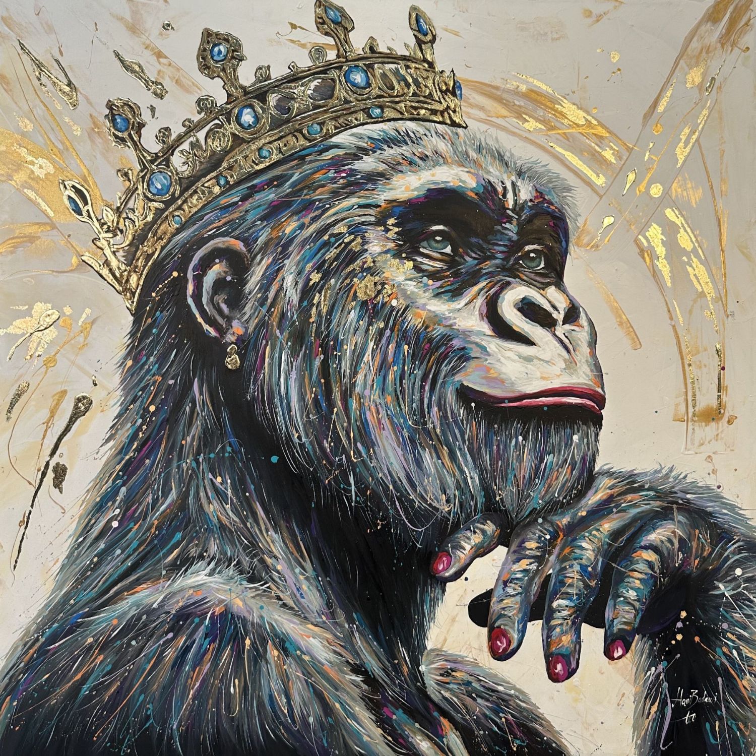 Queen Gorilla Gold