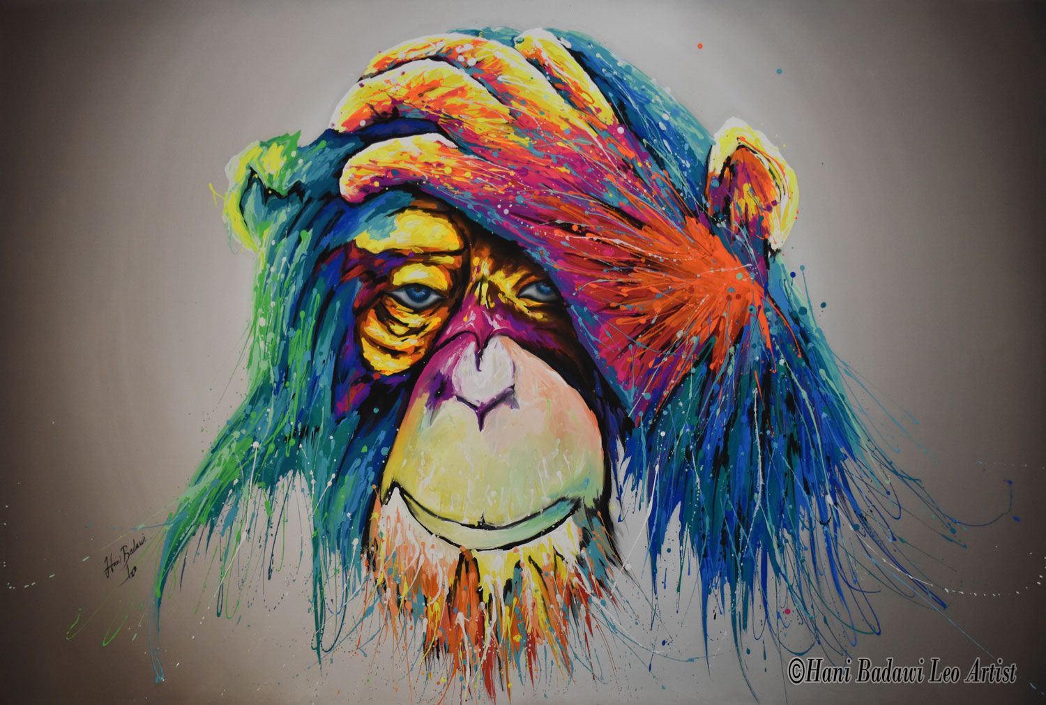 Monkey pop color
