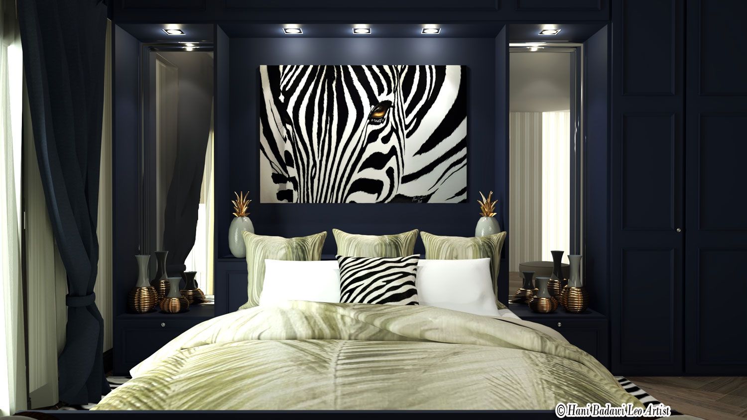 The look of zebra