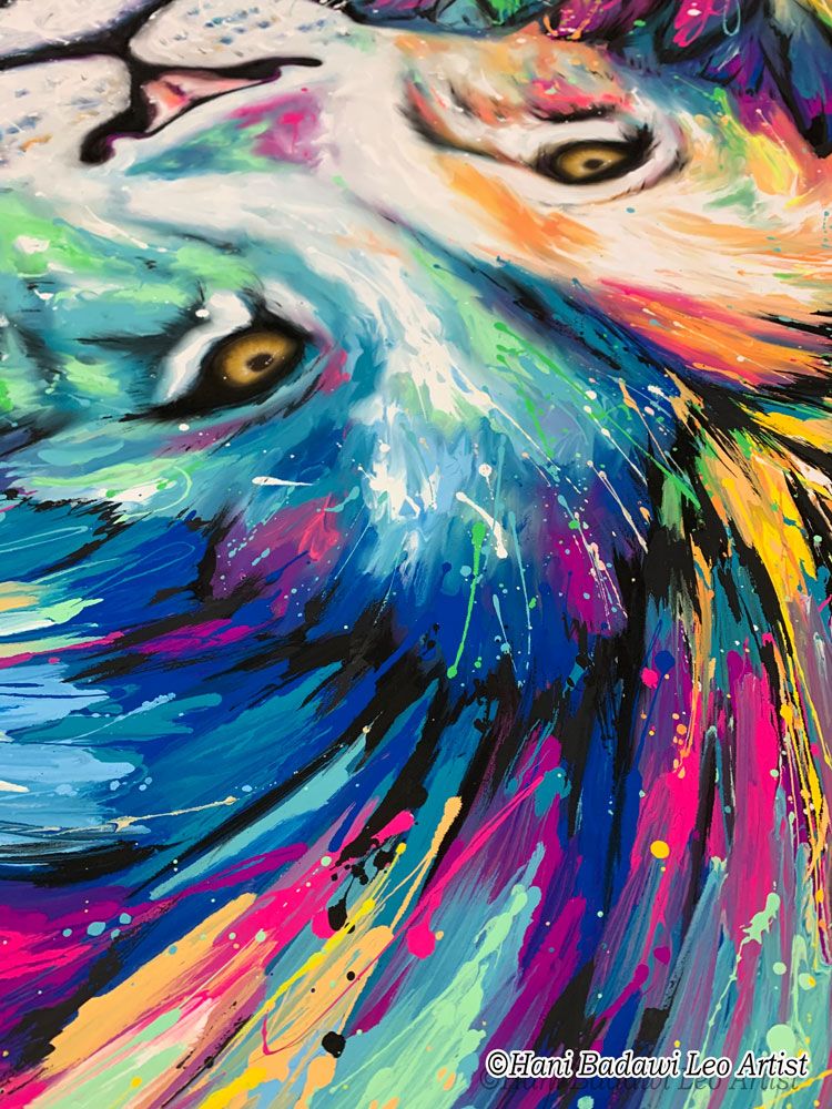 Lion pop color