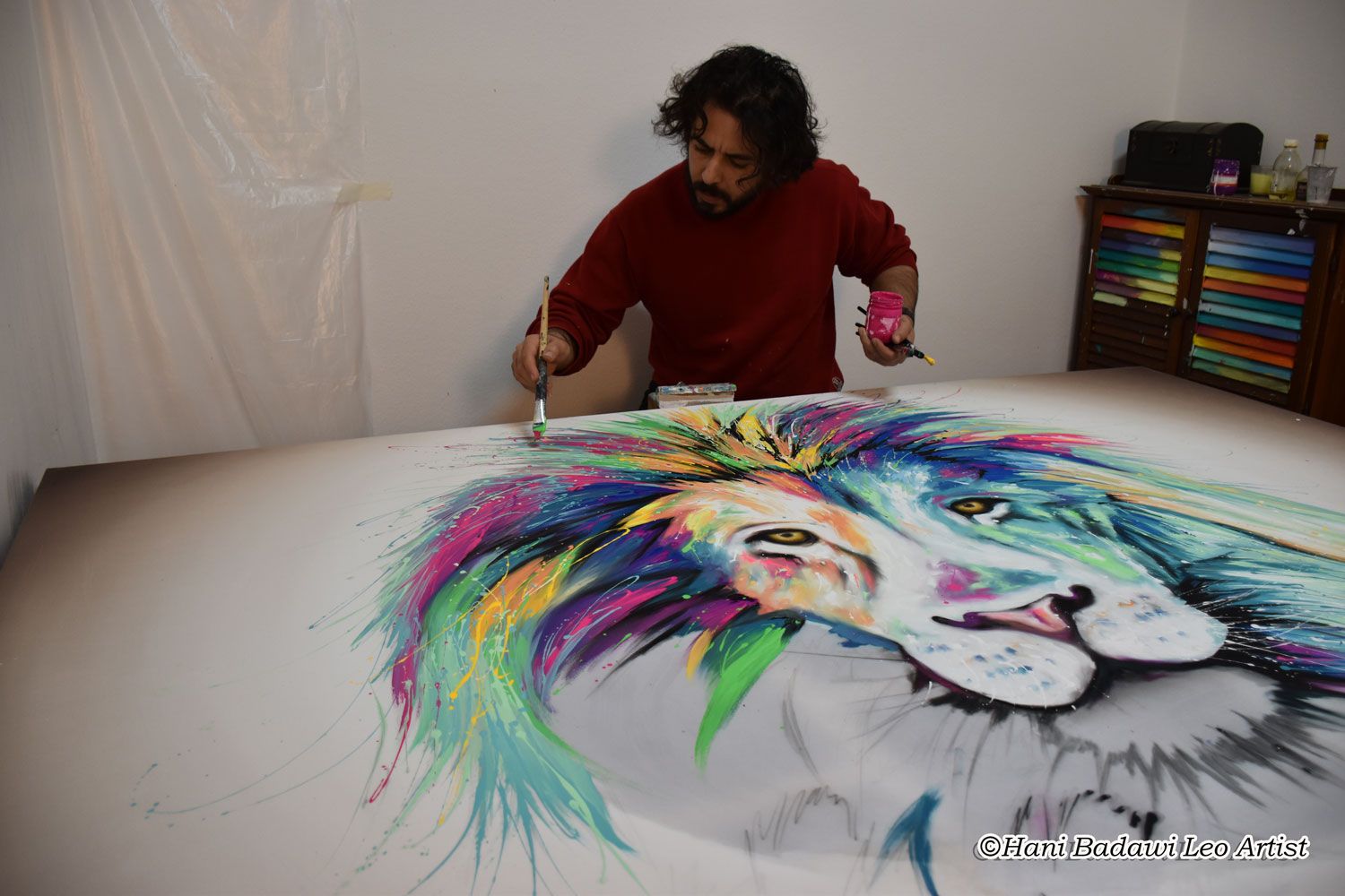 Lion pop color