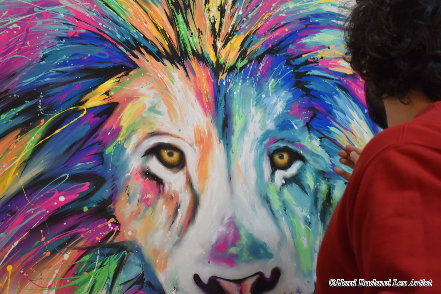 Lion pop color