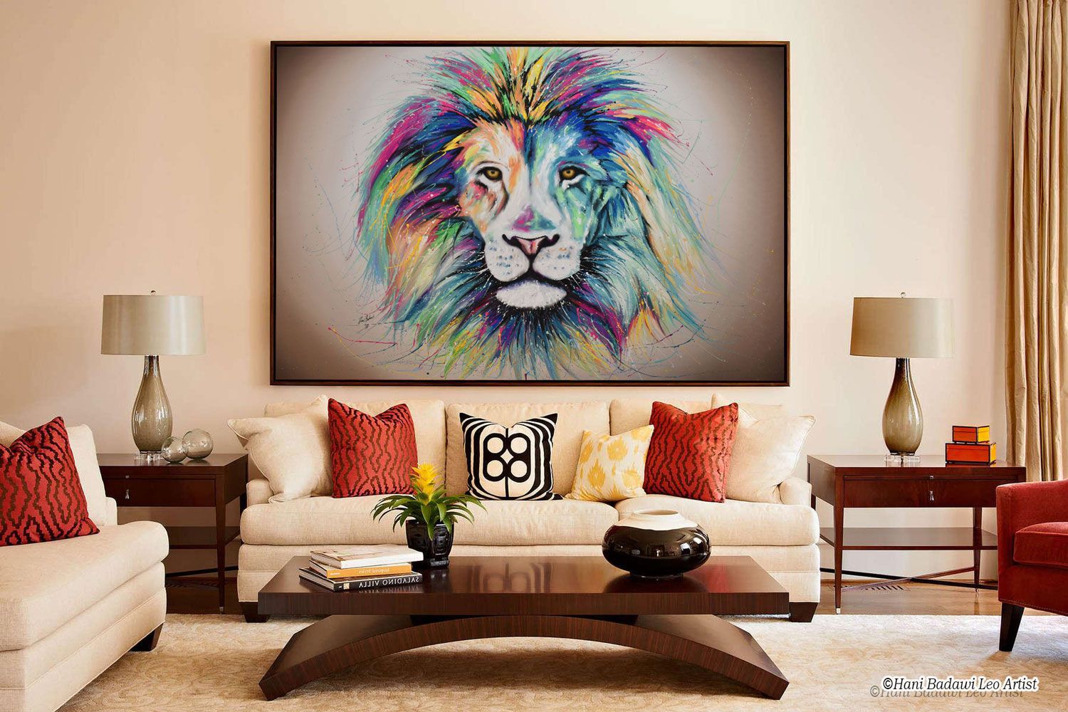 Lion pop color