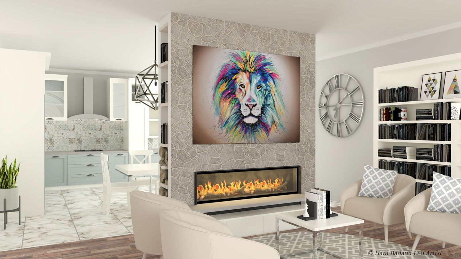 Lion pop color