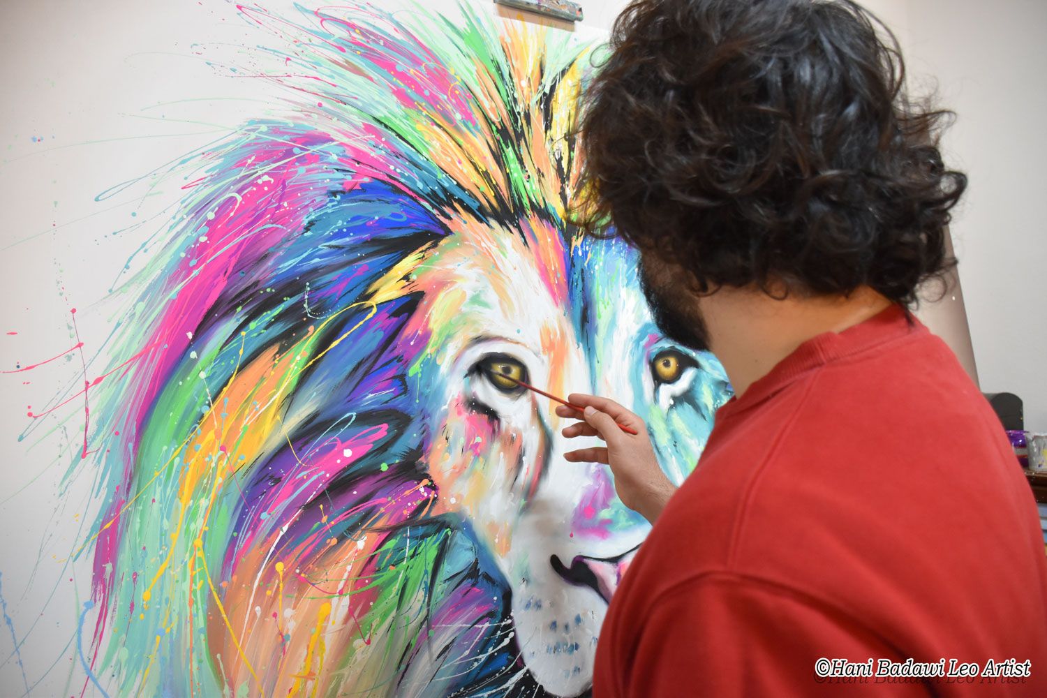 Lion pop color