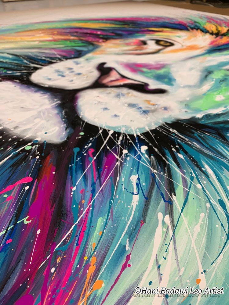 Lion pop color