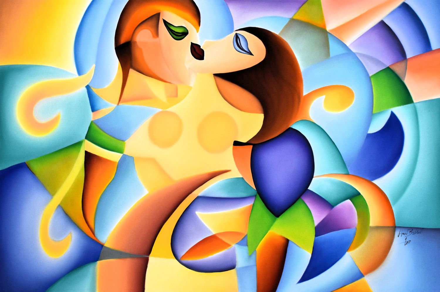 The kiss