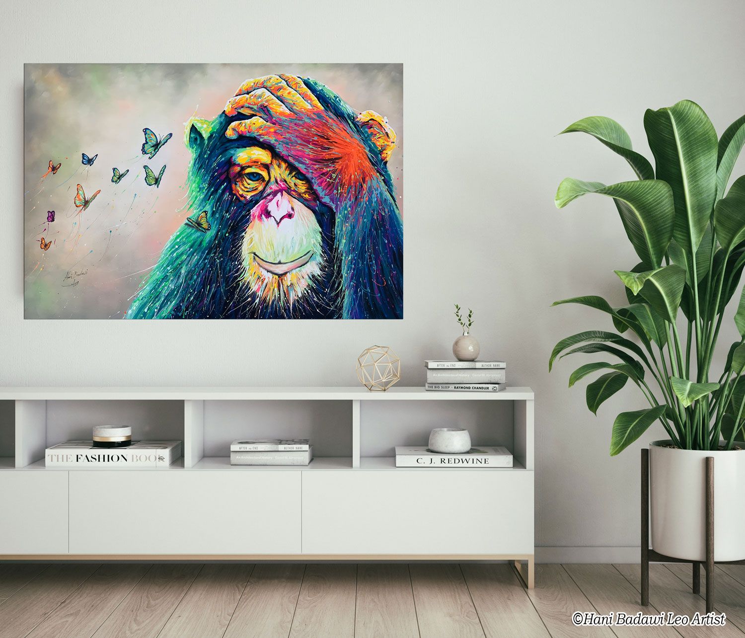 Monkey with Butterflies - The Rebirth